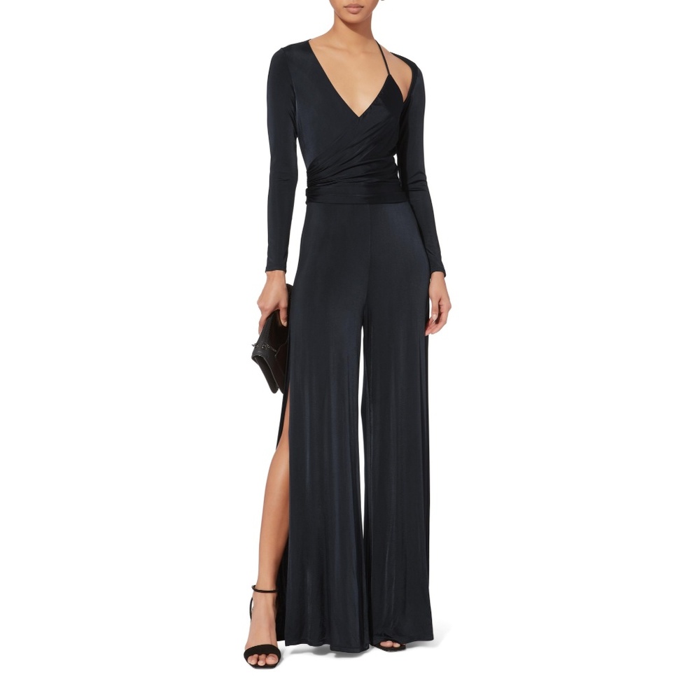 NWOT - Michelle Mason - Black Jumpsuit - Small